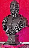 Buste en bronze de Benvenuto Cellini
