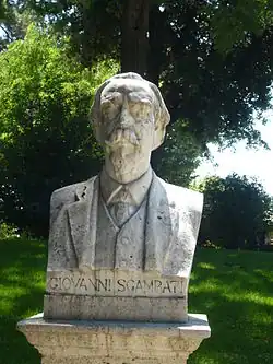 Buste de Giovanni Sgambati.