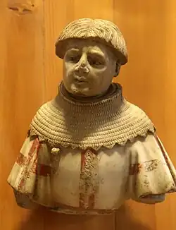 Buste de chevalier