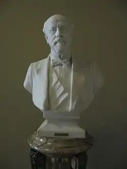 Buste de Julio Argentino Roca à la Casa Rosada à Buenos Aires.