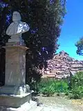 Busto in marmo di Giuseppe Garibaldi, scolpito da Noè Marullo