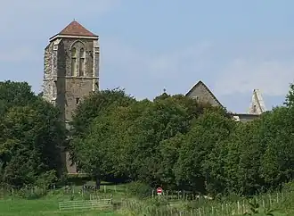 La collégiale.