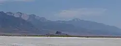 Vue sud-sud-ouest, depuis la région de Timpie