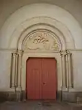 Portail de l'église.