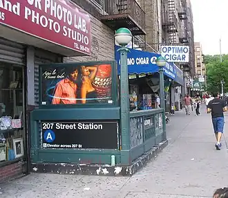 Image illustrative de l’article Inwood – 207th Street (métro de New York)