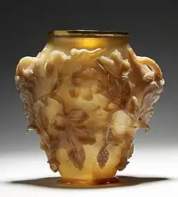 Le vase Rubens (en), origine byzantine, Walters Art Museum. Hauteur 18,5 cm.