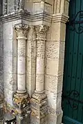 Ébrasure sud du portail