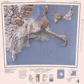 Minna Bluff dans le centre-droit de cette carte.