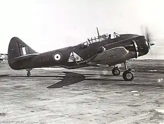 Vue de l'avion.