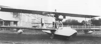 Vue de l'avion.