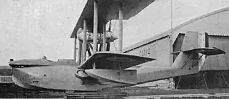 Vue de l'avion.