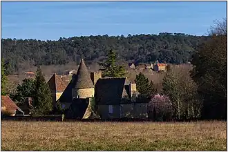 Le château de Lascours.
