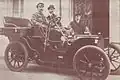 Jacques de Bourbon en automobile.