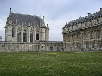 La Sainte-Chapelle.