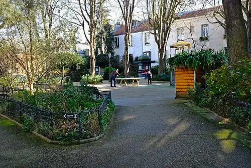 Le square en 2025.