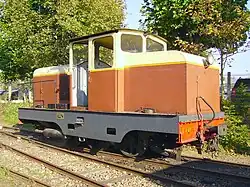Loco-tracteur no&nbsp;1, rénumeroté 101, au musée du MTVS.