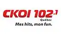 Logo CKOI 2012-2015