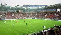 Suisse-Albanie en 2003