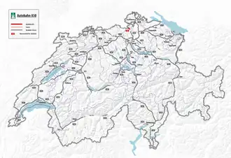 Image illustrative de l’article Autoroute A50 (Suisse)