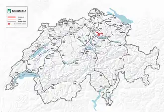 Image illustrative de l’article Autoroute A52 (Suisse)