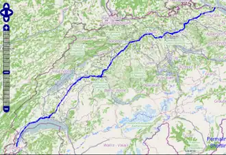 Image illustrative de l’article Route principale 1 (Suisse)