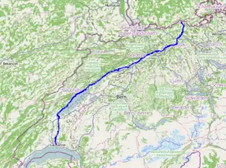 Image illustrative de l’article Route principale 5 (Suisse)