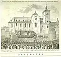 Représentation des serments réciproques, prêtés entre Monseigneur le Gouverneur de Béville et la Bourgeoisie de Neuchâtel (Alexandre Girardet)