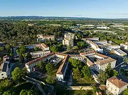Le CHM vu du ciel
