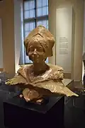 Buste par Jean Carriès.