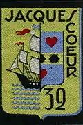Insigne du CJF 32 (1er&nbsp;modèle).