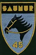 Insigne du CJF 45 (1er&nbsp;modèle).