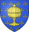 Armes de l'ancien royaume de Galice, d'après le blason décrit dans L'Enciclopédie, Diderot et D'Alembert, Blasons Art Heraldique et les dessins montrés dans l'ouvre de Jean et Lucas Doetecum, Les pompes funèvres de l'empereur Charles V (XVIe&nbsp;siècle).