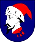Blason du prince-primat de Hongrie Mgr Miklós Csáky (1698-1759)