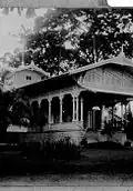 Le palais de Cipanas en 1904