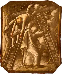 Colin Nouailher, plaque émaillée, XVIe siècle, Musée des beaux-arts et d'archéologie de Châlons-en-Champagne