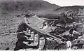 le viaduc et la gare d'El Kantara en 1925.