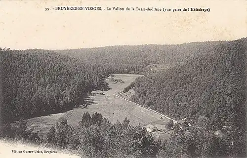 Basse de l'Âne à Bruyères, 1er étage, basse montagne.