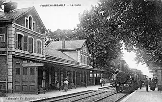 Vers 1900.