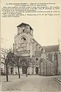 L'église au début du XXe&nbsp;siècle.