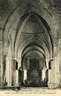 Abside de la vieille église.