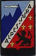 Insigne du Commissariat régional pour les Alpes-Jura