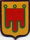 Insigne du Commissariat régional AUVERGNE (1er&nbsp;modèle).