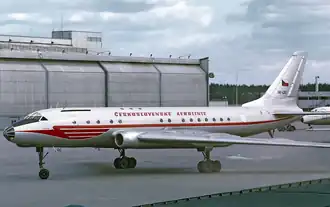 Un Tu-104 similaire à l'appareil accidenté