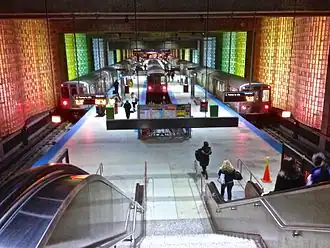 La station O'Hare.