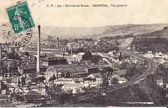 Vue générale de Darnétal.