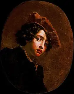 Jeune homme au béret