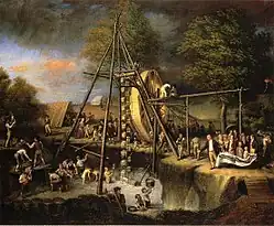 The Exhumation of the Mastadon (1806)
