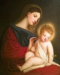 Vierge à l'enfant avec papillon - Ca' Rezzonico Venise