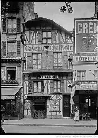 Cabaret du Chat noir [photographie de presse/ Agence Rol], juin 1928
