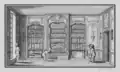 En-tête pour la Description de la partie du Cabinet du roi qui a rapport à l’Histoire naturelle de l’Homme de Georges-Louis Leclerc Buffon, 1749-1767, Paris, BnF, 574.090 3092 BUFF h3
